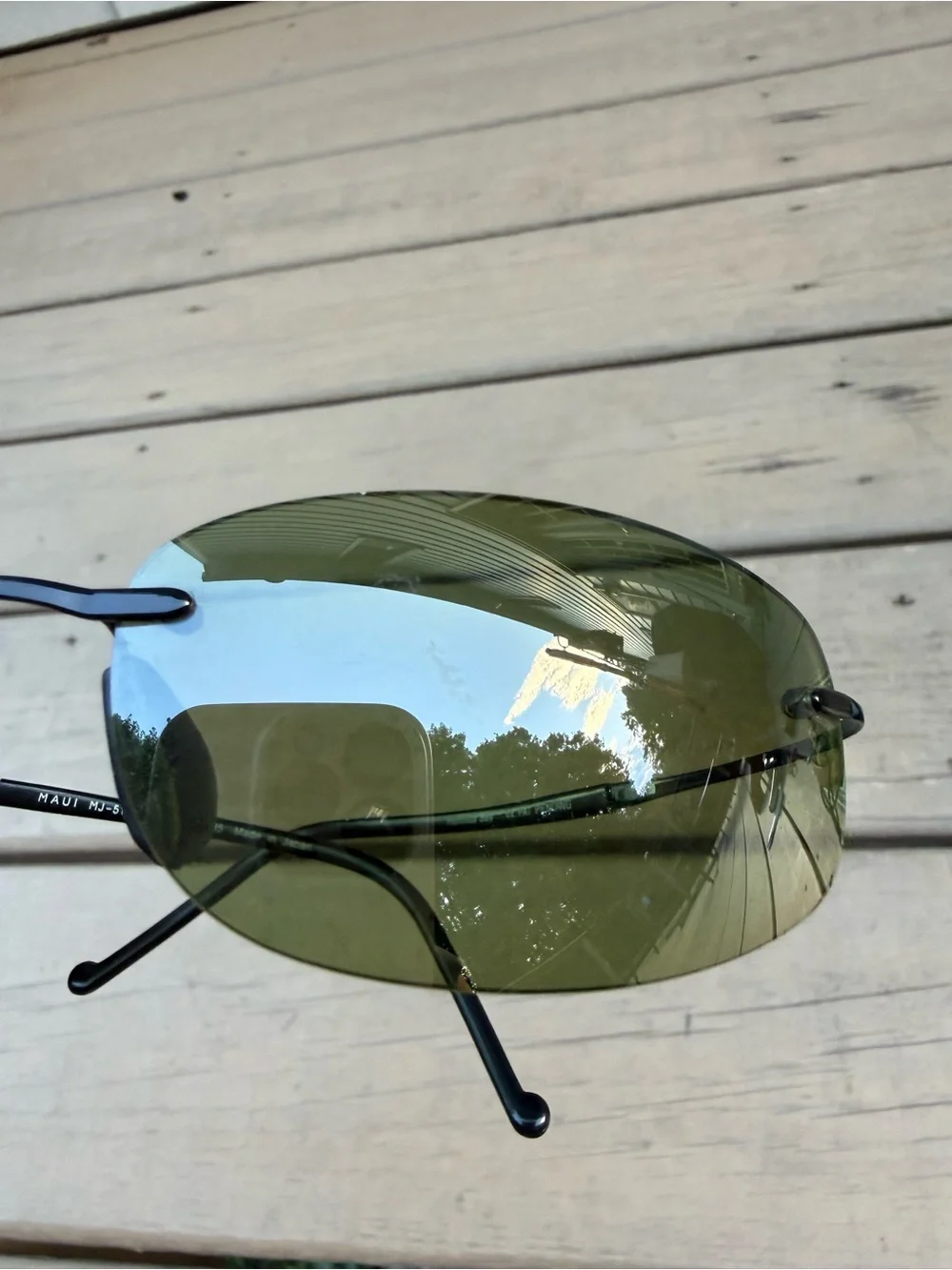Maui Jim Honolua Bay MJ-516-02 rimless polarized sunglasses
